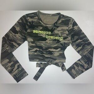 Camo Crop Top